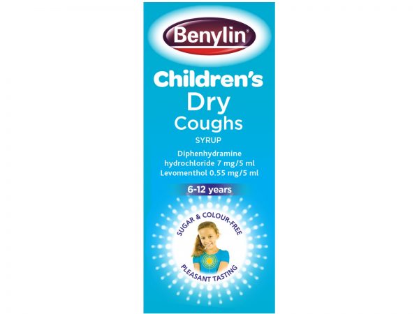 Benylin Childrens Dry Coughs Syrup - Pharmacy Anseo Ireland