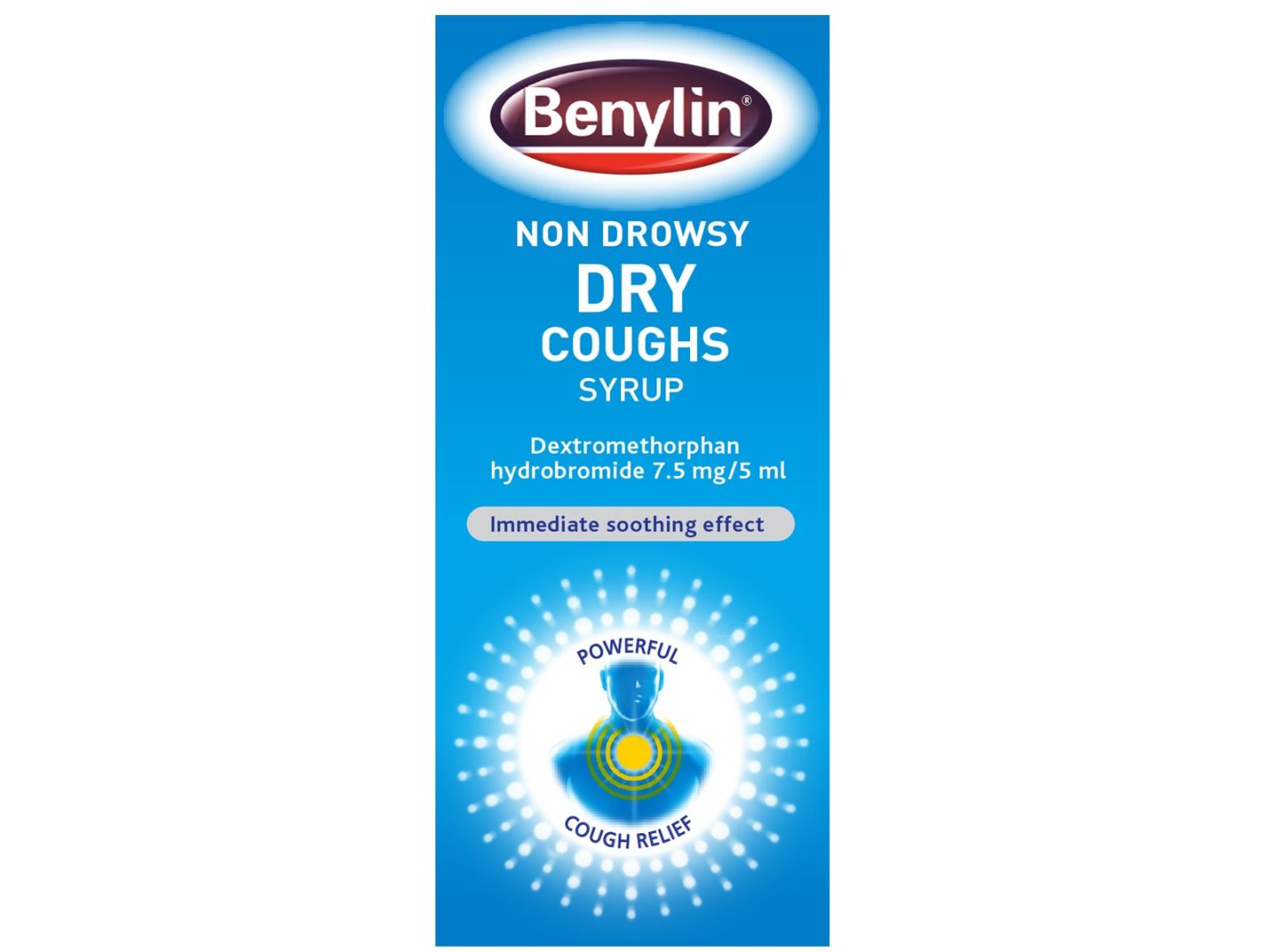 Benylin Non-Drowsy Dry Cough Syrup - Pharmacy Anseo