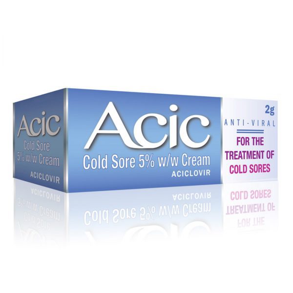 Acic Cold Sore 5% Cream (Aciclovir)