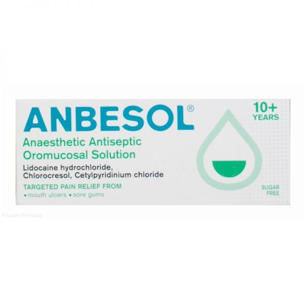 Anbesol Anaesthetic Antiseptic Oromucosal Solution