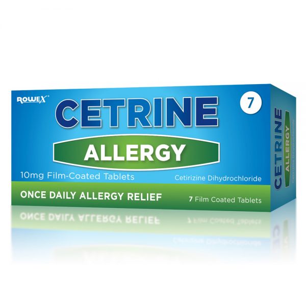 Cetrine Allergy 10mg Fc Tabs Cetirizine 7