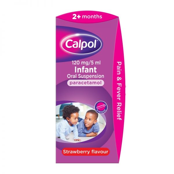 Calpol 120 mg/5 ml Infant Oral Suspension 140ml