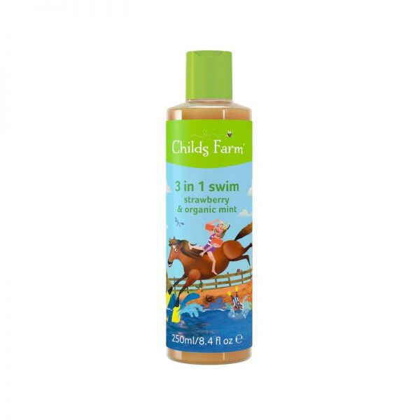 Childs Farm 3 in 1 Swim, Strawberry & Organic Mint 250ml