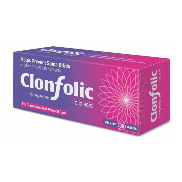 Clonfolic 0.4 mg Tablets 98