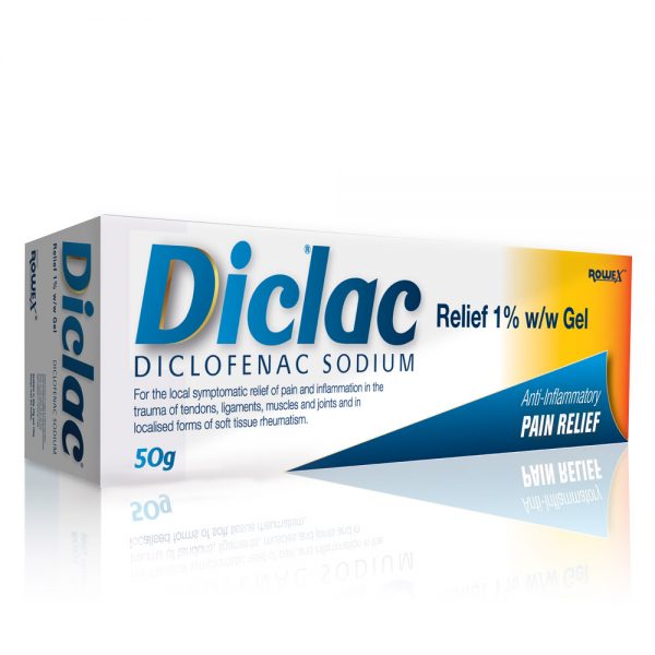 Diclac Relief 1% Gel Diclofenac 50g