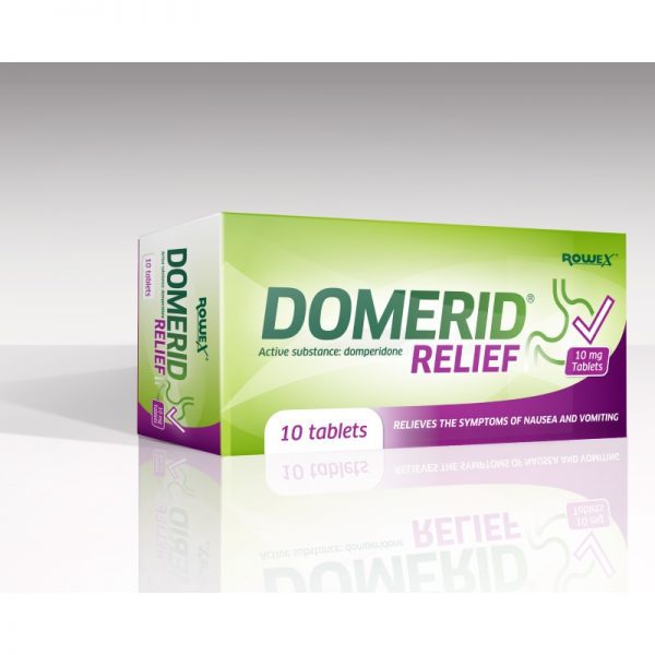 Domerid Relief 10mg Tabs 10 (Domperidone)