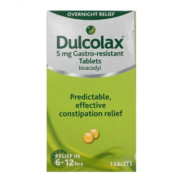 Dulcolax 5mg Gastro-resistant Tablets 60 (Bisacodyl)