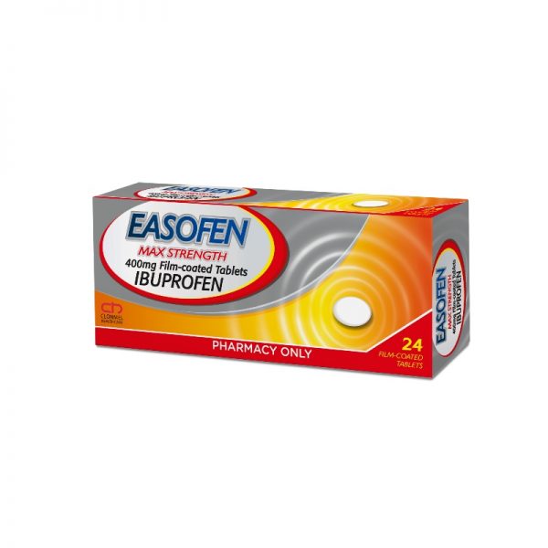 Easofen Max Strength 400 mg Film-coated Tablets 24 (Ibuprofen)