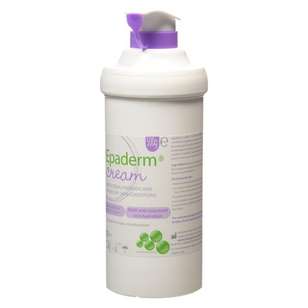 Epaderm Cream Pump Dispenser 500g