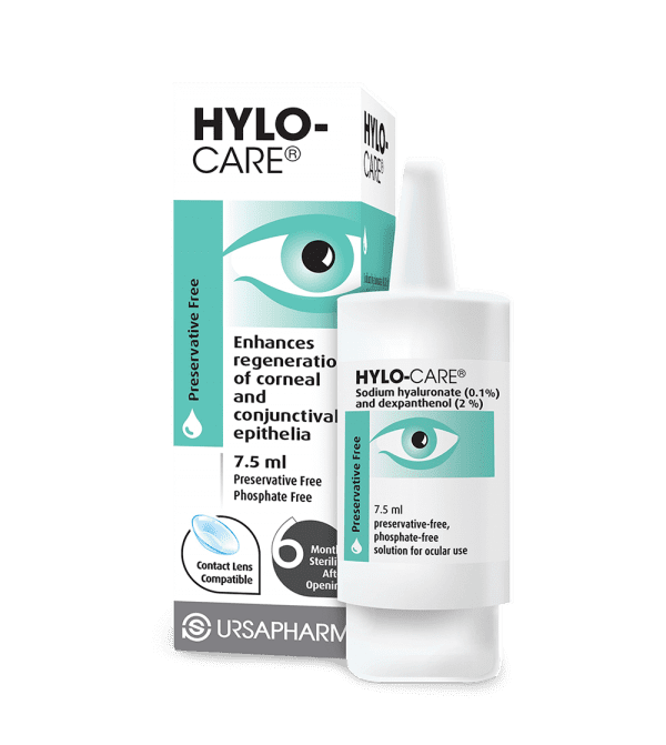 Hylo-Care 0.1%/2% Eye Drops