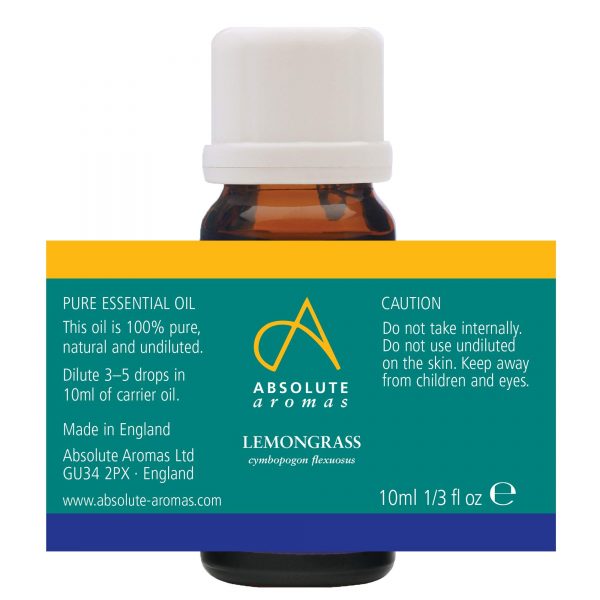 Absolute Aromas Lemongrass Aromatherapy 10ml