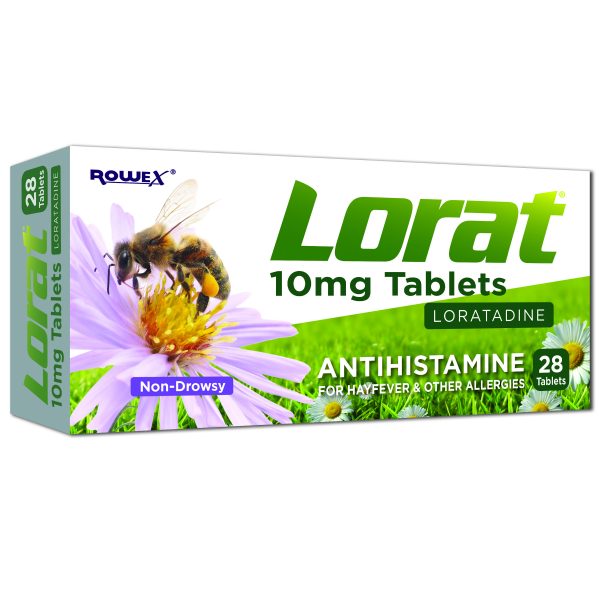 Lorat 10mg Tabs Loratadine 28 Pharmacy Anseo Ireland