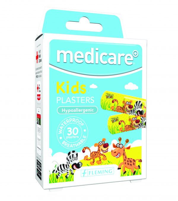 Medicare Kids Plasters Hypoallergenic Zoo