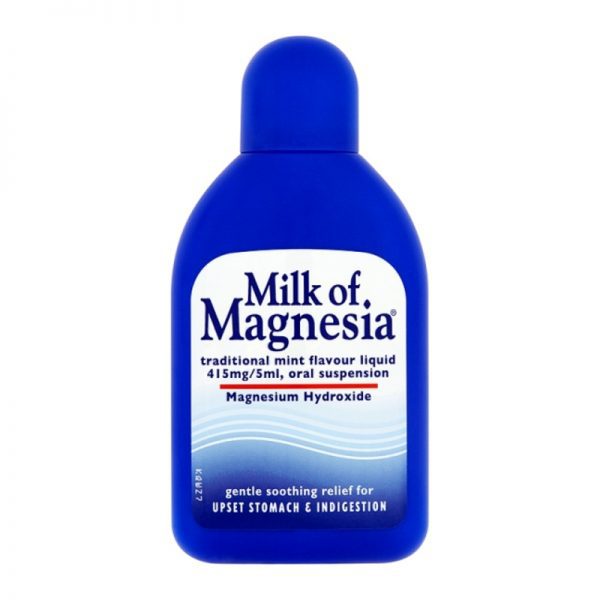 Milk of Magnesia Traditional Mint Flavoured Oral Suspension 200ml