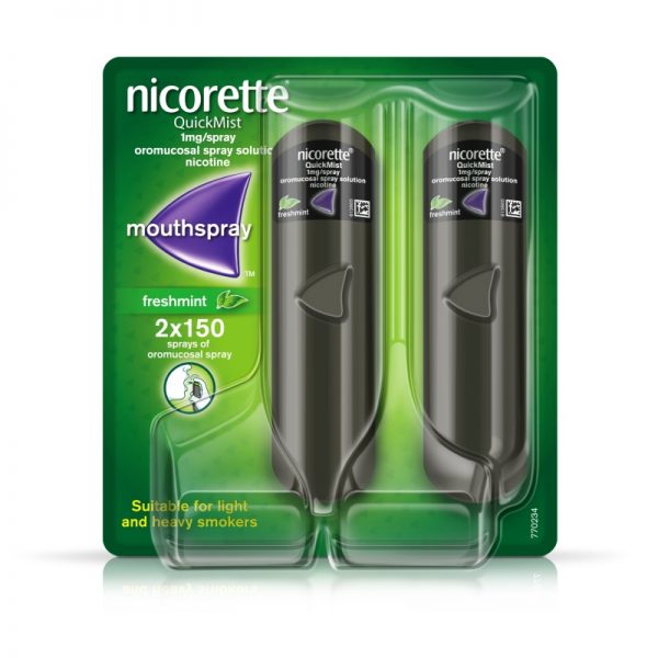 Nicorette Quickmist Double Pack 1mg