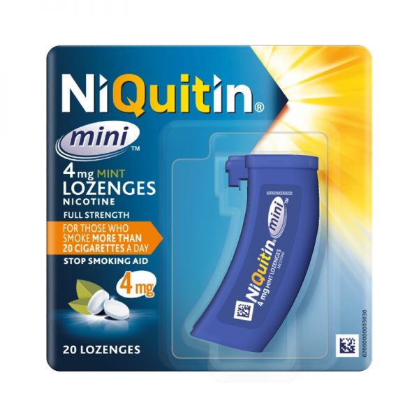 Niquitin Mini 4mg Mint Lozenges 15