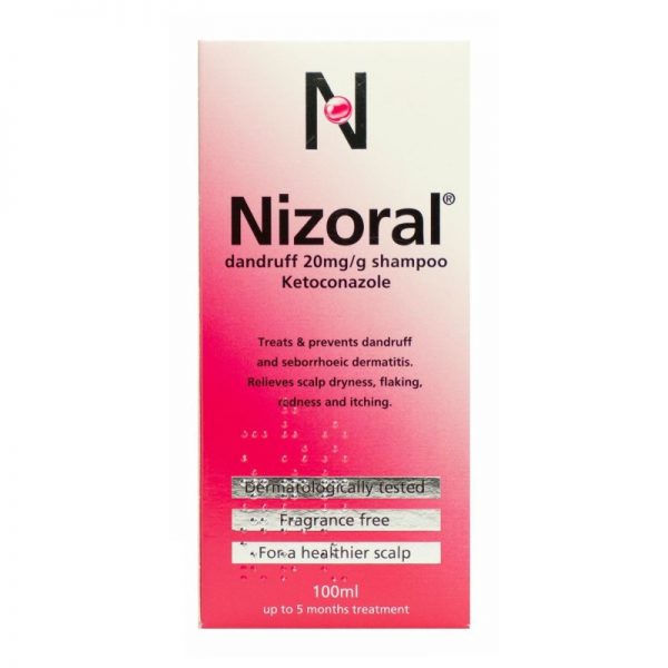 Nizoral Dandruff 20mg/g Shampoo 100ml (Ketoconazole)