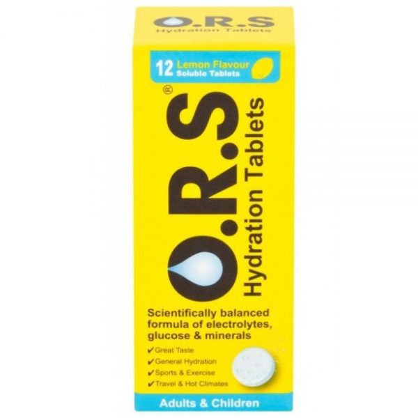 ORS Hydration Tablets Lemon