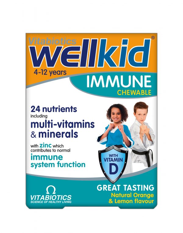 Vitabiotics Wellkid Immune Chewable Tablets