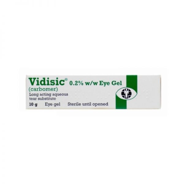 Vidisic 0.2 % w/w Eye Gel