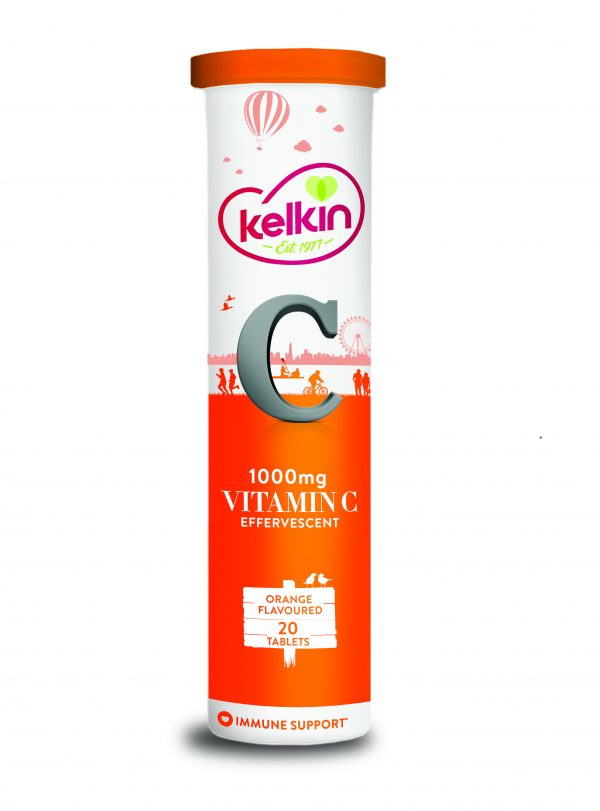 Kelkin Effervescent Vitamin C 1000Mg 20