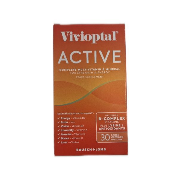 Vivioptal Active Food Supplement Capsules 30