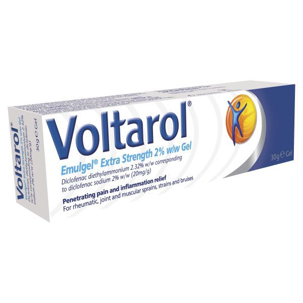 Voltarol Emulgel Extra Strength 2% Gel 30g (Diclofenac)