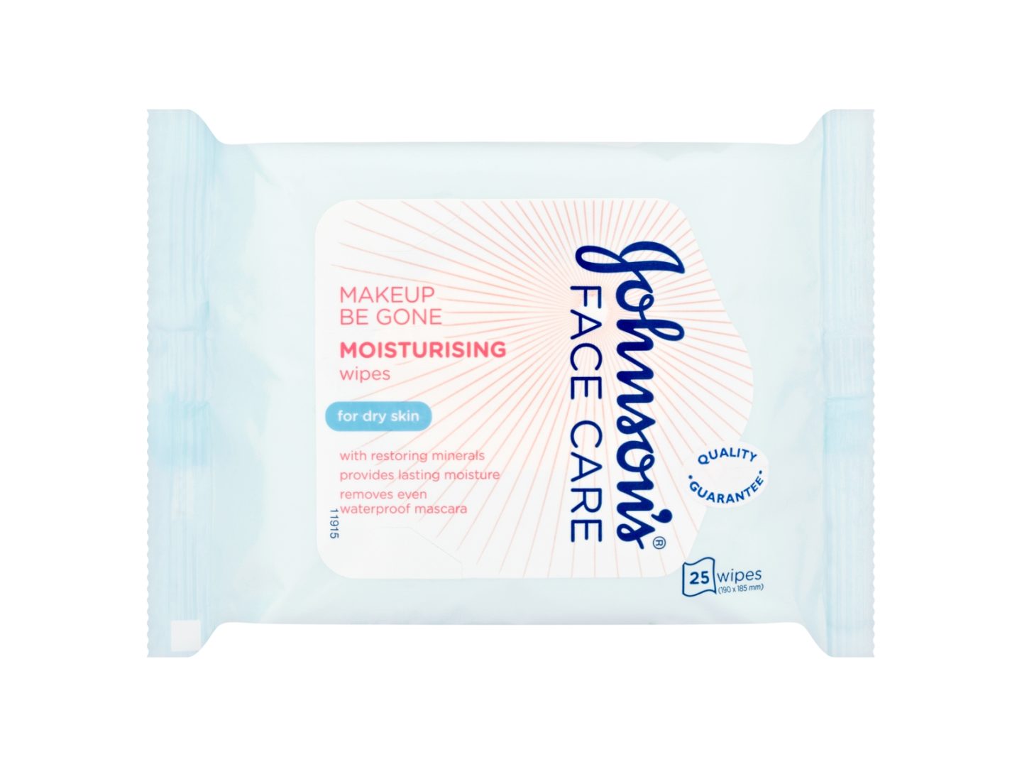 Johnson store face wipes