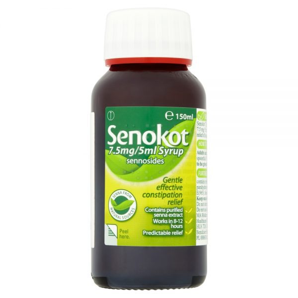 Senokot 7.5 mg/5 ml Syrup 150ml