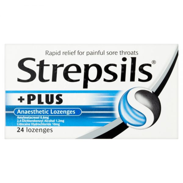 Strepsils Plus Anaesthetic Lozenges 24