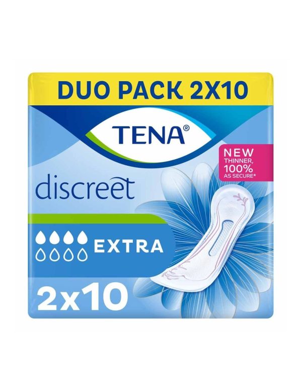 Tena Discreet Extra Duo Pack