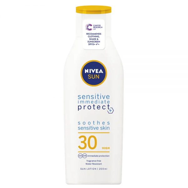 Nivea Sun Protect & Sensitive Lotion for Adults SPF 30 200ml