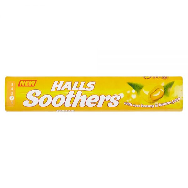 Halls Soothers Honey & Lemon Flavoured