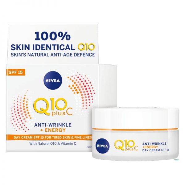 Nivea Q10+ Vitamin C Energy Day Cream SPF15 50ml