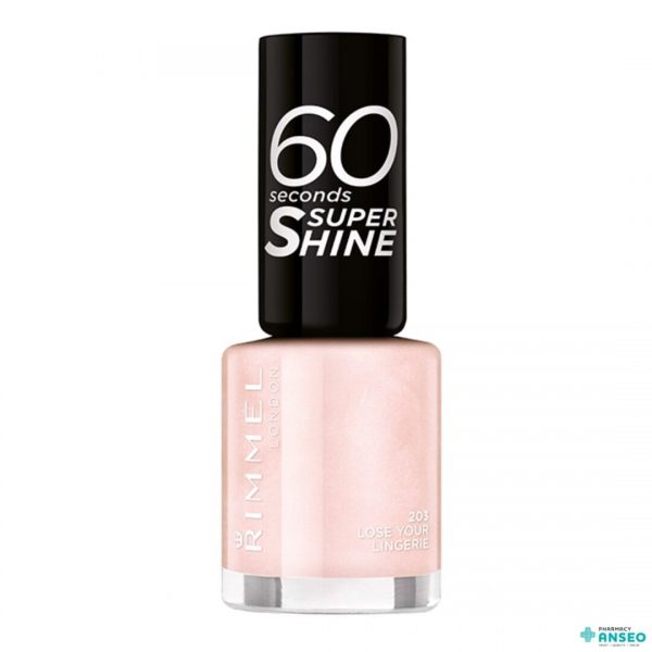 Rimmel 60 Seconds Super Shine Nail Polish Lose Your Lingerie 203