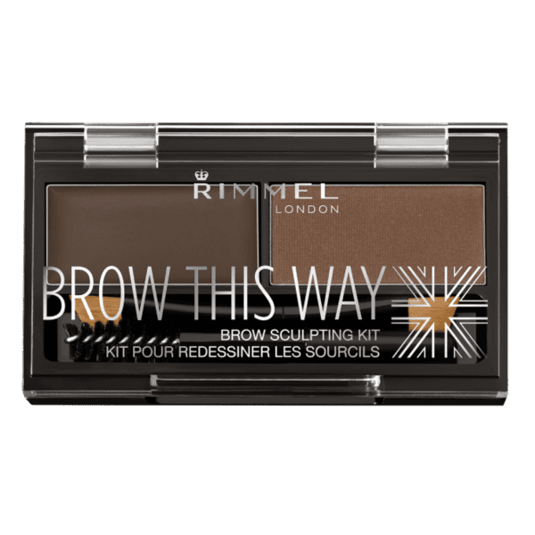 Rimmel Brow This Way Eyebrow Sculpting Kit Dark Brown 003