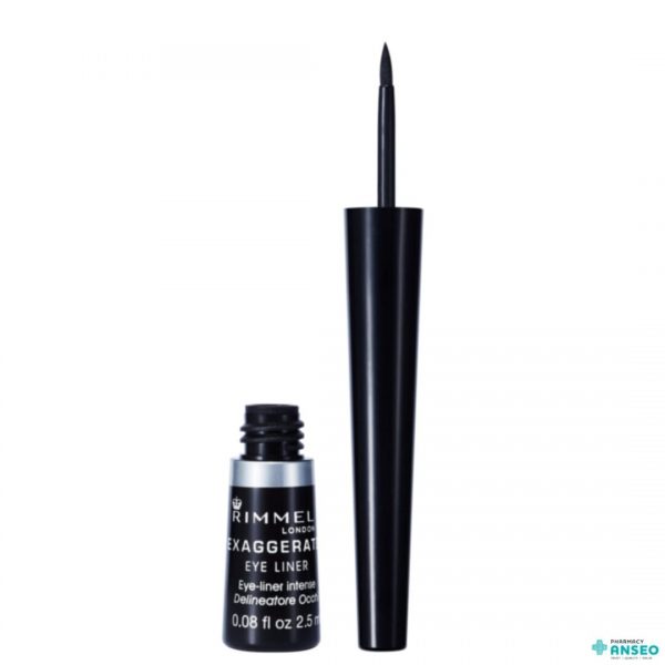 Rimmel Exaggerate Liquid Eyeliner Black