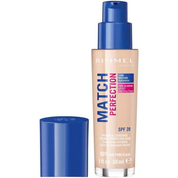 Rimmel Match Perfection Foundation Fair Porcelain 001