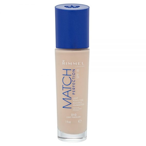 Rimmel Match Perfection Foundation Light Porcelain 010