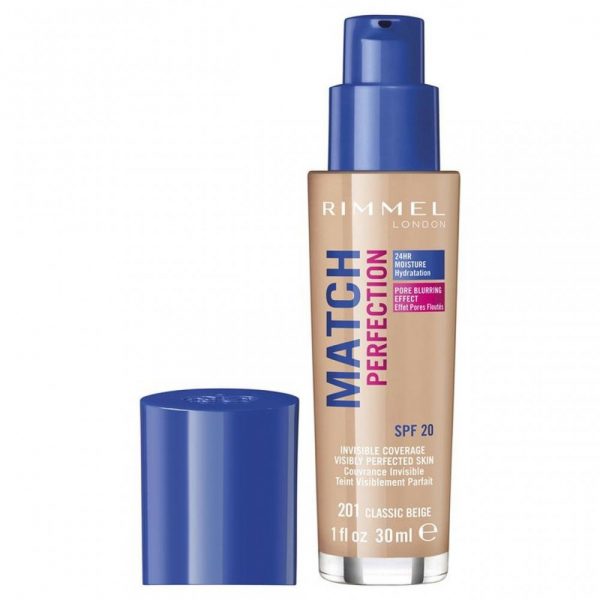 Rimmel Match Perfection Foundation Classic Beige 201