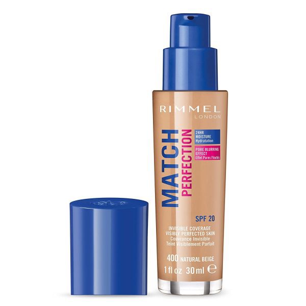 Rimmel Match Perfection Foundation Natural Beige 400