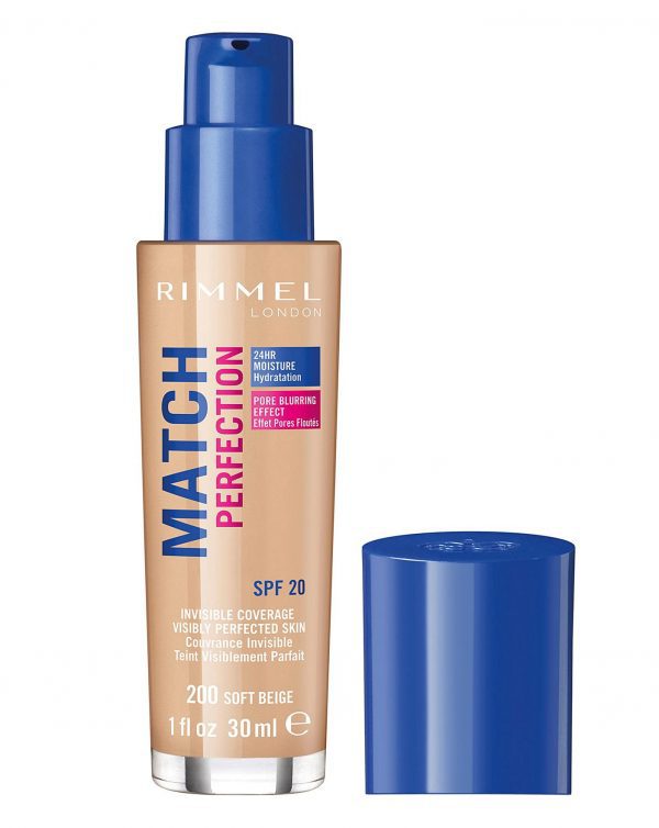 Rimmel Match Perfection Foundation Soft Beige 200