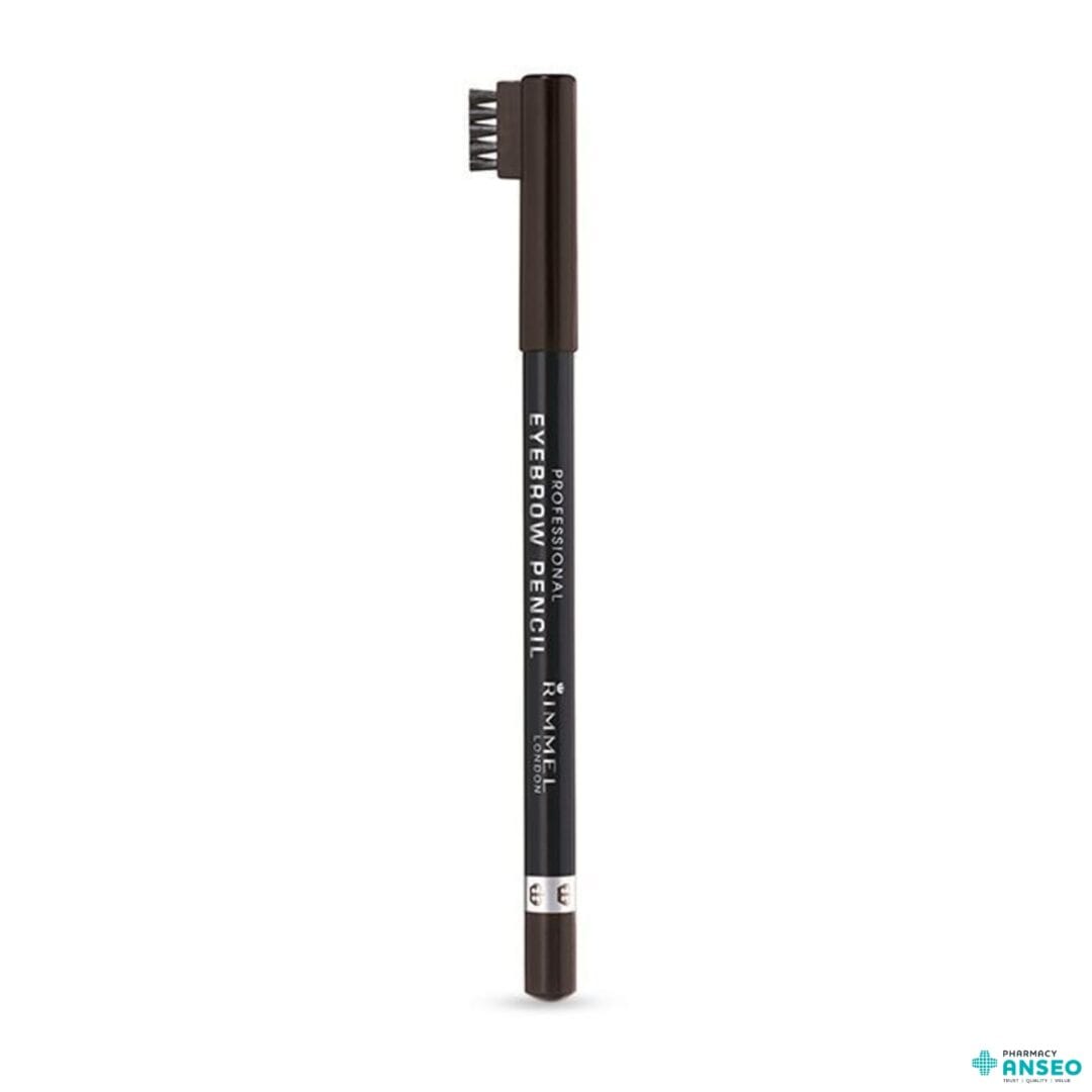 Rimmel Professional Eyebrow Pencil Black Brown - Pharmacy Anseo