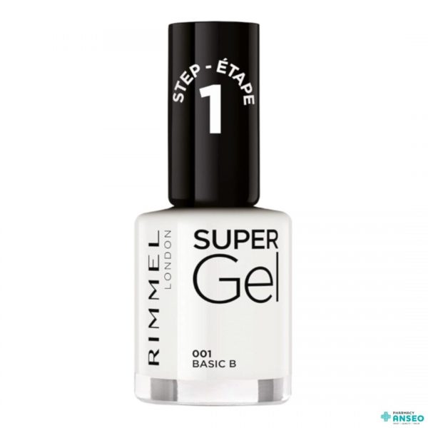 Rimmel Super Gel Nail Polish Basic B 001