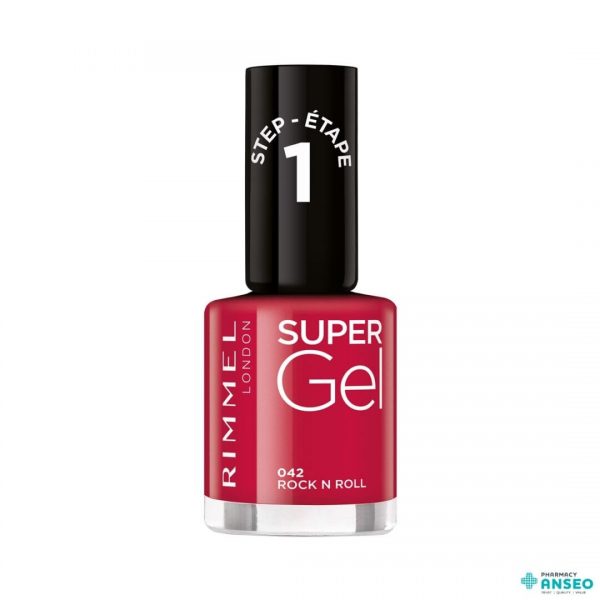 Rimmel Super Gel Nail Polish Rock N Roll 042