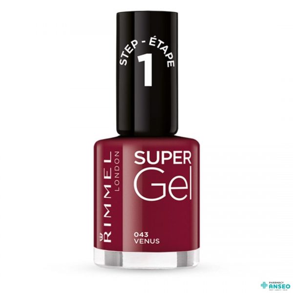 Rimmel Super Gel Nail Polish Venus 043