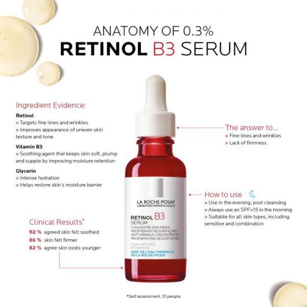 La Roche Posay Retinol B3 Serum 30ml - Image 3