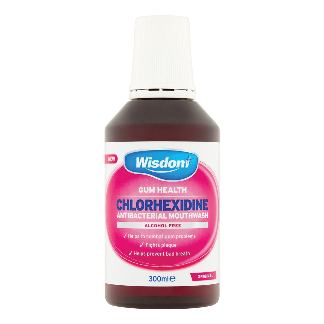 Wisdom Chlorhexidine Original Alcohol Free Mouthwash PharmacyAnseo.ie