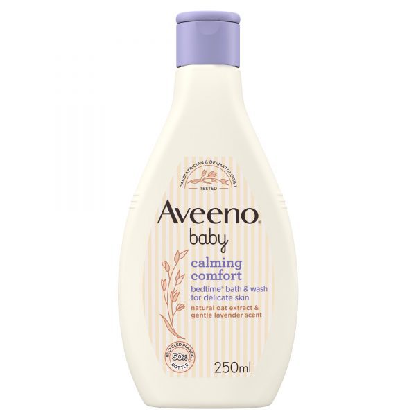 Aveeno Baby Calming Comfort Bedtime Bath & Wash 250ml