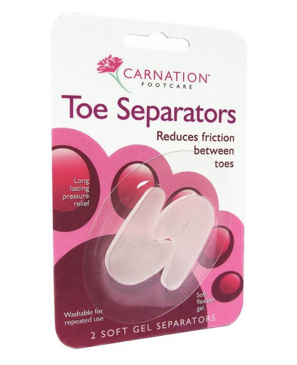 Carnation Gel Toe Separators